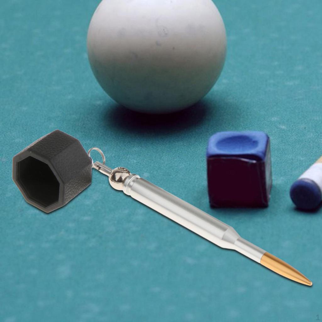 Billiard Cue Chalk Holder, Easy To Carry, Protect Your Chalk,