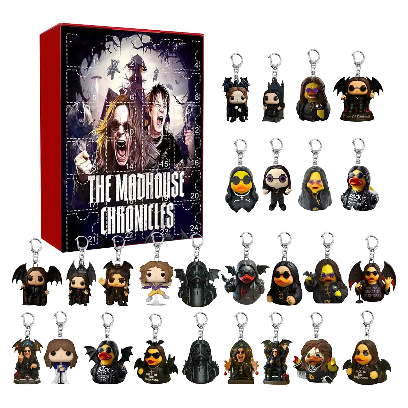 

2D Advent Calendar Box, Christmas Countdown Calendar, 24 Day Christmas Advent Calendar, Christmas Tree Decoration One Size