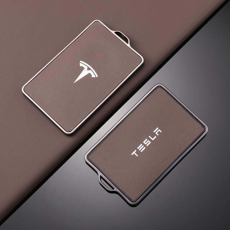 Шкіряний TPU Чохол-Оболонка для Автомобіля NFC Ключа Брелок Для Tesla Model 3 Model S Model X Model Y Безключовий Захисний Тримач Авто Аксесуари