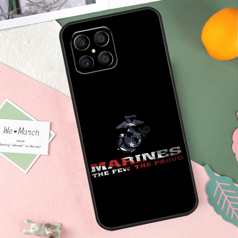 

USMC Marine Corps Case For Honor 200 Lite 50 70 90 X9b X9a X8b X8a X8 X9 X9c Honor Magic 7 Pro 5 6 Lite Cover Honor X8b
