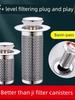 Stainless Steel Floor Drain Deodorizer Universal Washbasin Drain Filter Pop-Up Stopper Leak Stopper