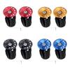 Colorful Bicycles Bar End Plugs Leakproof Cycling Handlebars End Plugs Compatibility With Road Folded Bikes
