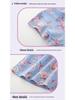 Malwee Girls' Stylish Summer Dress - Round Neck, Printed, Short Sleeve, Trendy Princess Design for Children