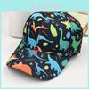 Kinder Baseballkappe mit Dinosaurier-Print und Sonnenschutz für den Sommer im Freien