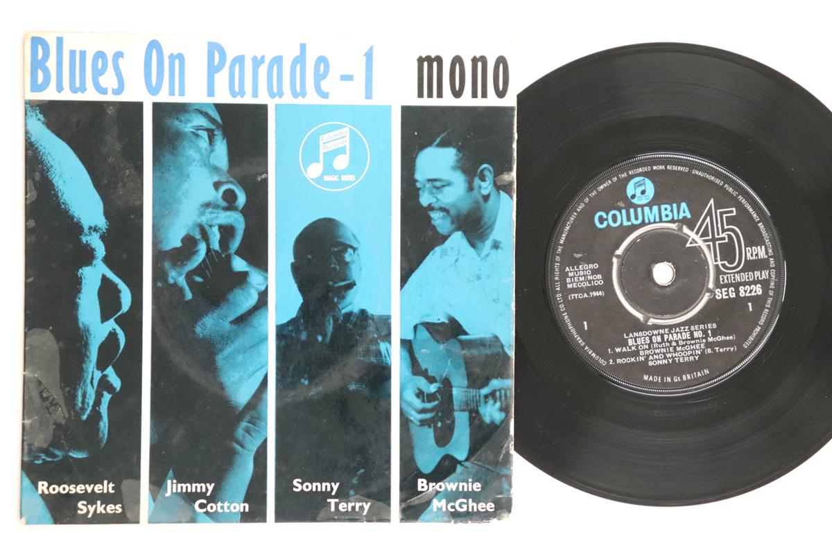 

7inch Record VARIOUS - Blues On Parade -1 SEG8226 COLUMBIA 1963 UK Blues Used
