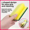 Double-sided Cleaning Brush Reusable Clean Rub Durable Scouring Pad  Household Cleaning