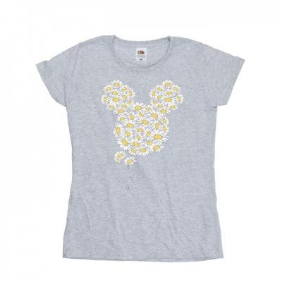Womens/Ladies Chamomile Head Cotton T-Shirt
