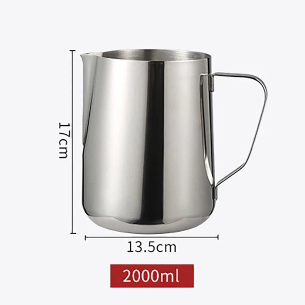Stainless Steel Milk Frothing Pitcher Espresso Coffee Barista Craft Latte Cappuccino Milk Cream Cup Frothing Jug Pitche Milk Jug