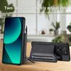 C1-04 For Xiaomi 13T/13T Pro/Redmi K60 Ultra Wallet Phone Case Kickstand PU+PC+TPU Phone Cover