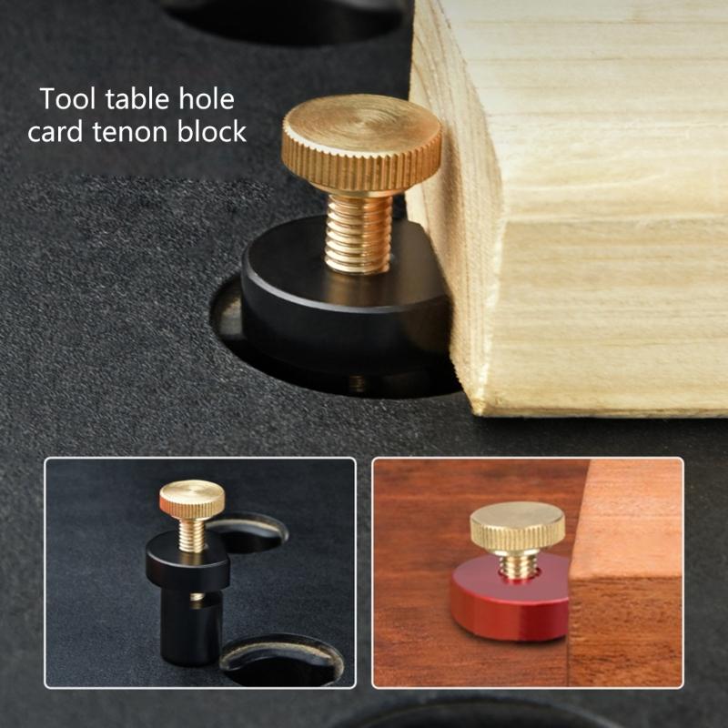 Bankhunde Klemmen Holzbearbeitungsbankhunde Werkbänke Bremsklotz Holzbearbeitungsbankklemmen Zubehör für 19mm/20mm