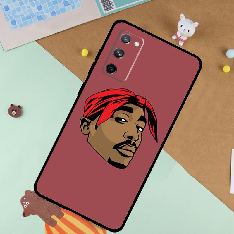 

Tupac 2pac Shakur Soft Case For Samsung Galaxy S25 Ultra S9 S10 S20 FE S21 S22 S23 Plus S24 Ultra Funda Cover Galaxy S22 Plus