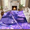 Hyuga Hinata Carpet Door Mat for Living Room or Bedroom Protective Mat Under Chair Office Decoration Christmas Gift Birthday Present
