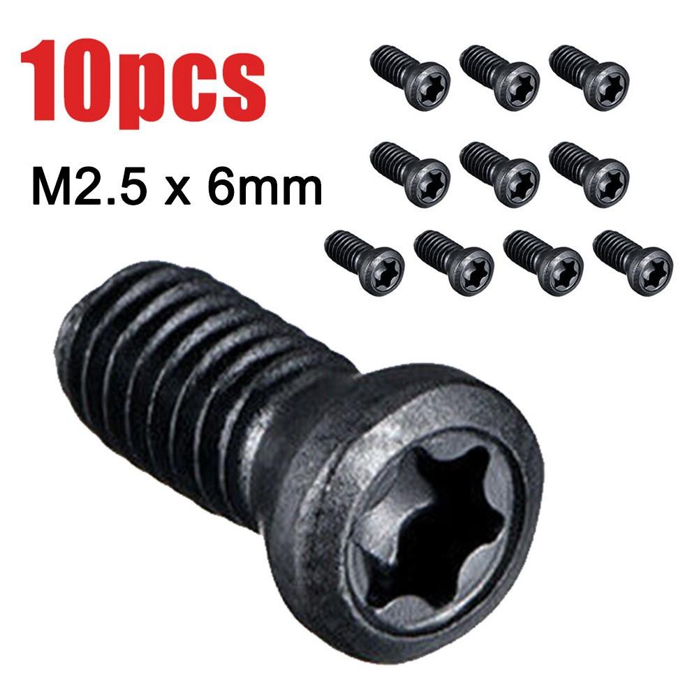 Screw Set of Ten For Use with CNC Machines and Carbide Inserts For Replacement