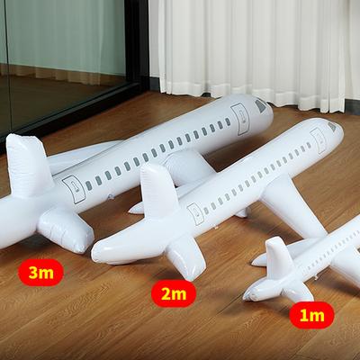 Aufblasbares Spielzeug Flugzeug für Kinder, Riesiges PVC, Für drinnen und draußen, Wasserparty, Aufblasbare Dekoration, Geburtstagsgeschenk, Flugzeugmodell für Kinder