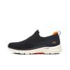 Go Walk 6 Mesh Comfortable Durable Breathable Lightweight Low Top Casual Shoes Men Sneakers Black 216202-NVOR