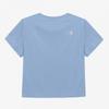 The North Face Women S Vent Run Short Sleeve Round Tee Powder Blue Nt7ur35m