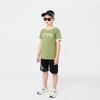 Summer Korean Version of the New Children's Sports Short Sleeve Big Children Pure Cotton Printed Sweatshirt Boy Short Sleeve T-shirt