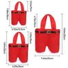 Merry Christmas Suspender Trousers Candy Bag Xmas Gift Bags Wine Bottle Holder Santa Claus Pants