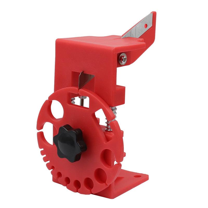 1PC Cable Stripper, Manual Quick Stripper, Adjustable Handheld Wire Stripper, Plastic Skin Rubber Material Outer Skin Peeling