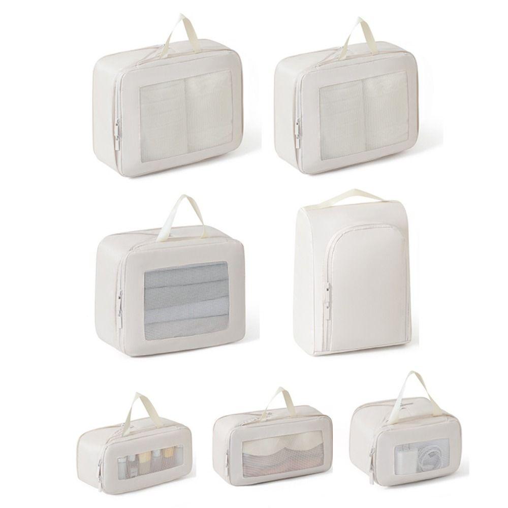 With Handle Clothes Storage Bins Clothes Organizer Large Capacity Quilt Storage Bag Dust-Proof Foldable Closet Storage Bag