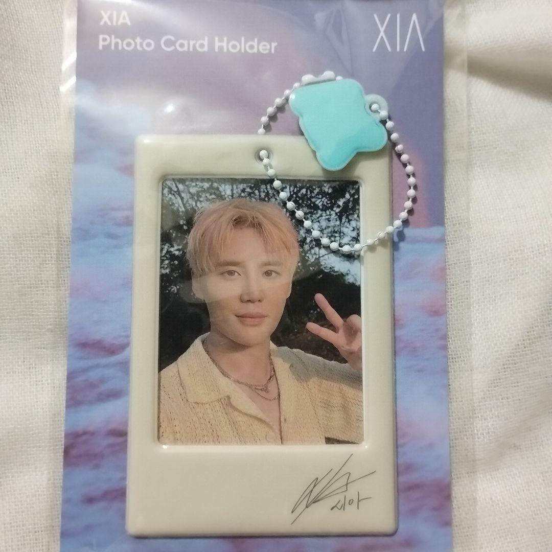 

[USED] XIA Junsu Photo Card Holder Signed