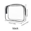 12-Piece Clear PVC Zipper Pouches Fashion Portable Makeup Storage Bags for Women Travel Organizing Toiletries Large