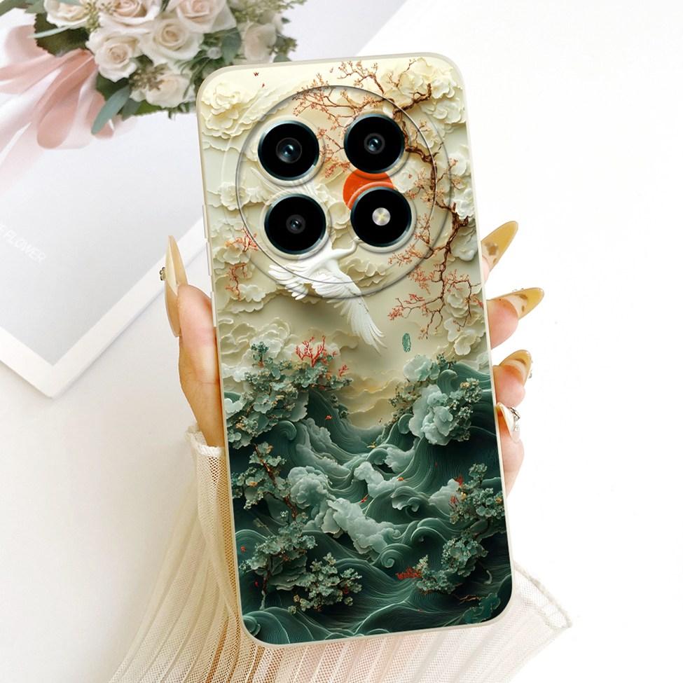 For Realme 13 Pro 5G Case Luxury Fashion Cool Kawaii Cute Painted Silicone Casing For Realme RMX3990 RMX3989