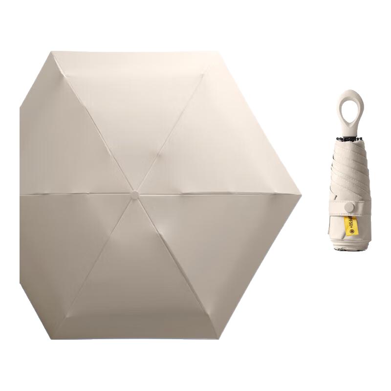 Мини 5-складной портативный УФ-зонт