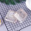 Golden Mooncake Blister Packaging: Salted Egg Yolk Pastry Tray with Mung Bean Cake Blister Box.