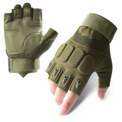 Taktische Handschuhe Herren Halbfinger Bergsteigen Schützende Sport Verschleißfeste Outdoor-Fans Spezialkräfte Fahrradhandschuhe