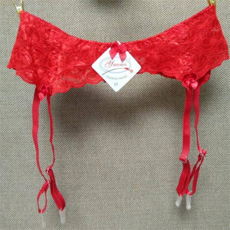 Women'S Sexy Lingerie Plus Size Lace Garter Suspenders Transparent Underwear Adjustable Double Breasted Waist Belt For Stockings
