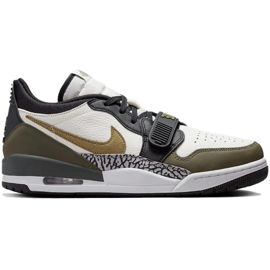 

Sneaker Jordan Legacy 312 Low Sail Black Medium Olive(CD7069-120) 45