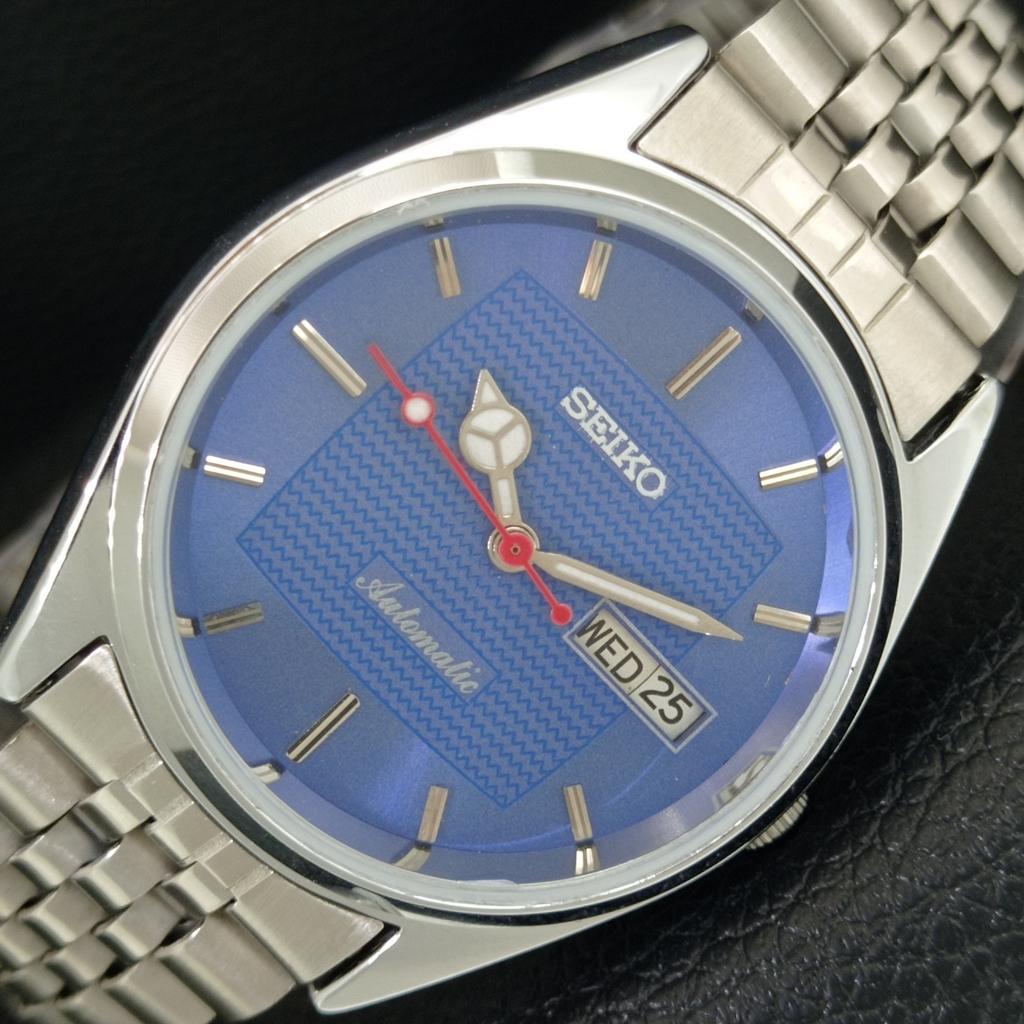 

ВИНТАЖНЫЕ МУЖСКИЕ АВТОМАТИЧЕСКИЕ ЧАСЫ SEIKO 6309A ОТРЕСТАВРИРОВАННЫЕ ЯПОНИЯ СИНЕГО ЦВЕТА a443196-1