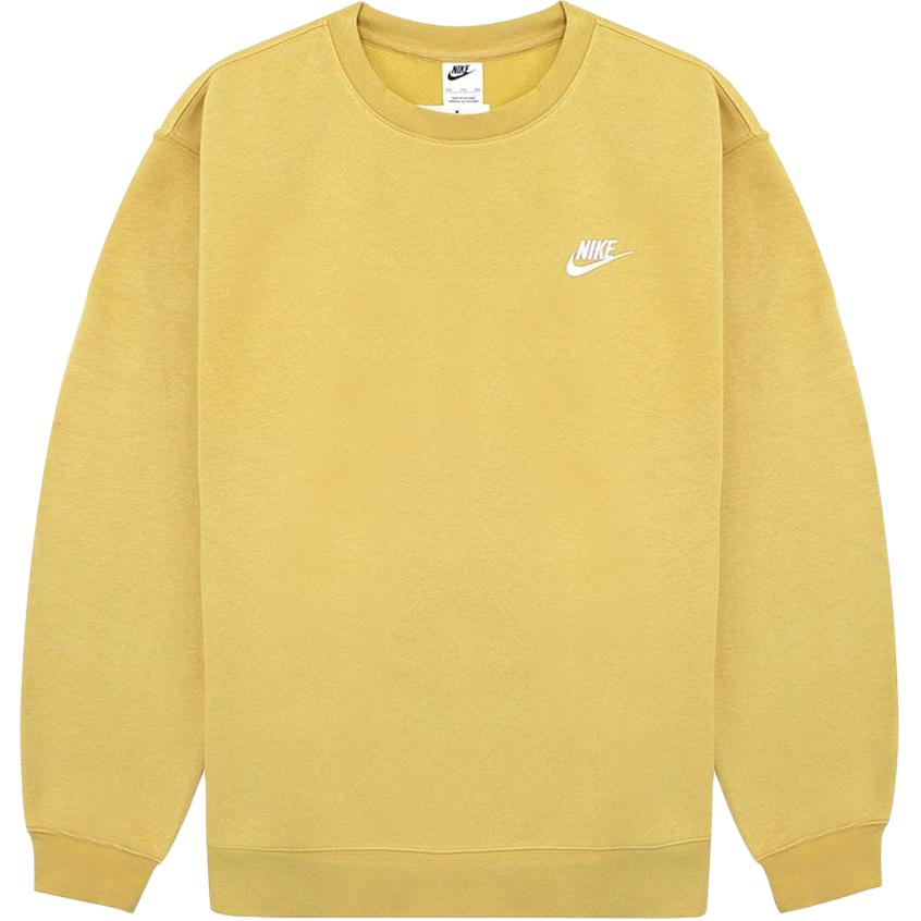 Nike Club Logo Round Neck Long Sleeve Sweatshirt Men sweatshirt BV2663-725 XL