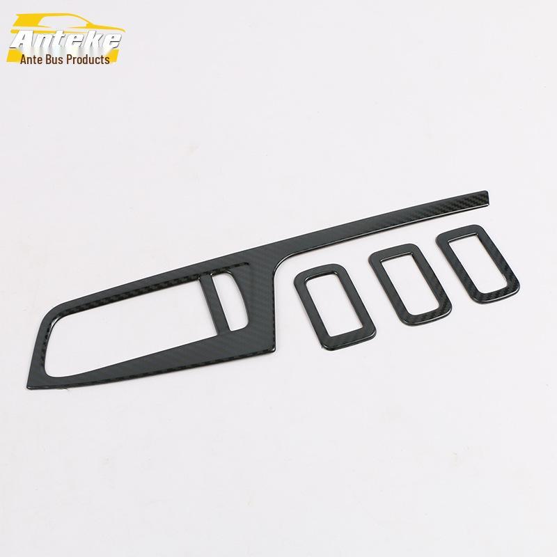 19 Lingdu Glass Lift Decor Panel & Window Lift Armrest Switch Frame Stickers