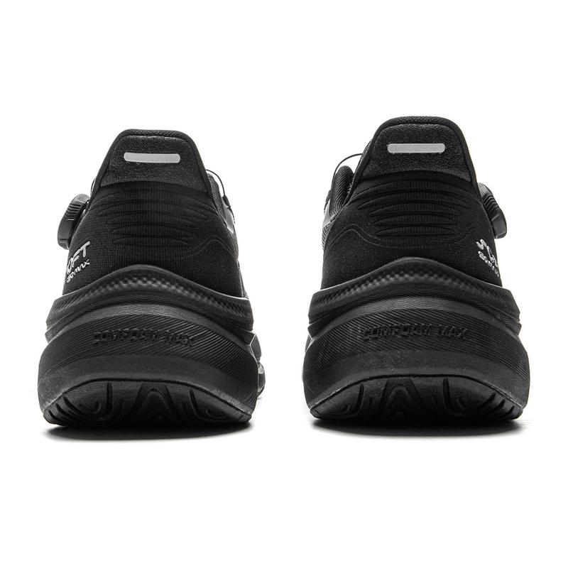 New LiNing SOFT GO MAX 2 Slip Resistant, Abrasion Resistant, Breathable Low Top Casual Shoes Unisex Black AGLV001-2