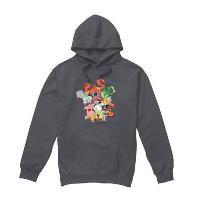 SpongeBob SquarePants Mens The Whole Gang Hoodie