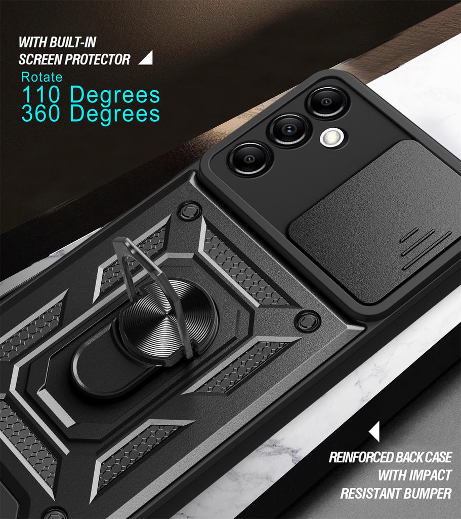 Slide Camera Lens Case For Samsung Galaxy A14 5G Military Grade Bumpers Armor Protective CoveGalaxy A14 5g r