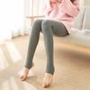 Women Leggings Elastic Tight Fit Slim Butt Lifting High Waist Design Bodycon Trousers Thickened Yoga Casual Wear