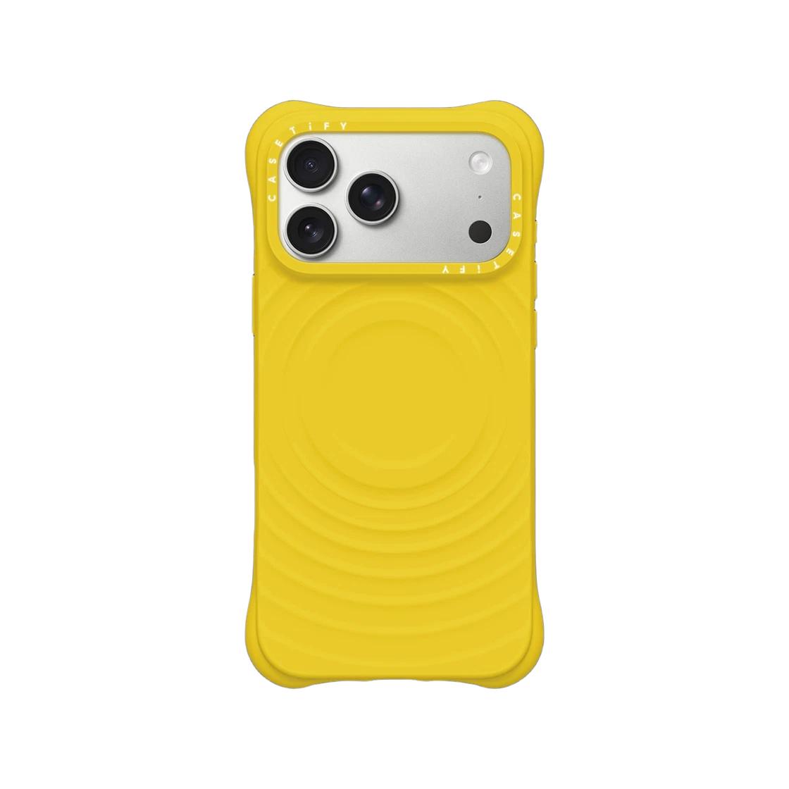 Casetify x G-DRAGON Чехол Ripple для iPhone с MagSafe Цвет: Volt Yellow ONE SIZE