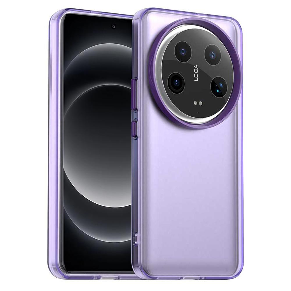 

For Xiaomi 14 Ultra Case PC+TPU+PET Matte Anti-Drop Phone Back Cover G