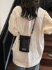 Small Breathable Mesh Bag With Adjustable Strap For Daily Casual Use