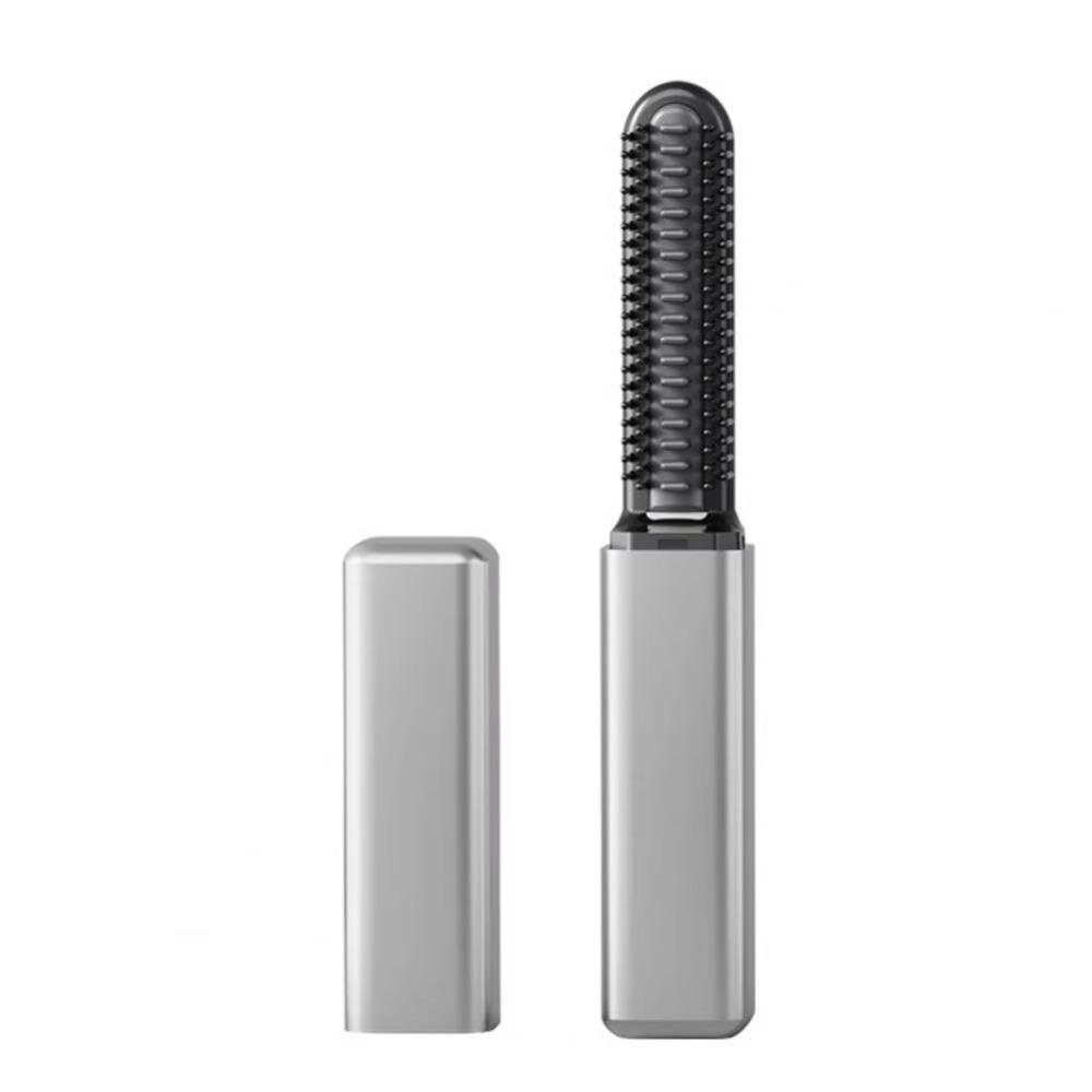 Cordless Wireless Bangs Comb Fast Heating Hair Styling Iron Mini Straight Hair Brush  Grooming белый