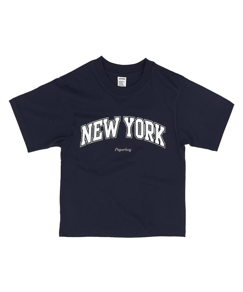 PAPERBOY New York Short Sleeve T-Shirt - White