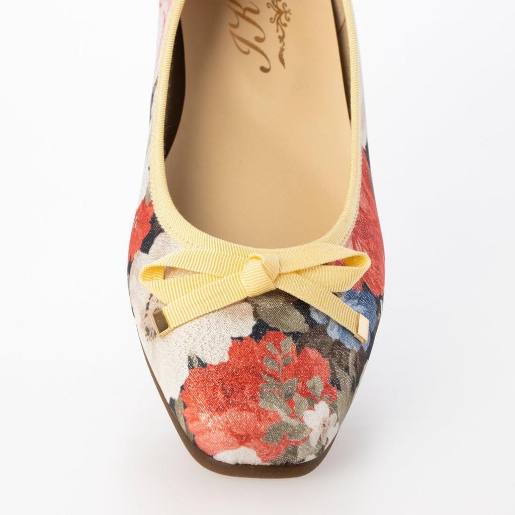 IK Plus Pumps, Flat Shoes Made Using a Unique Manufacturing Method, 24031204, Women's, Multi, Size 23.5 Cm, 2E