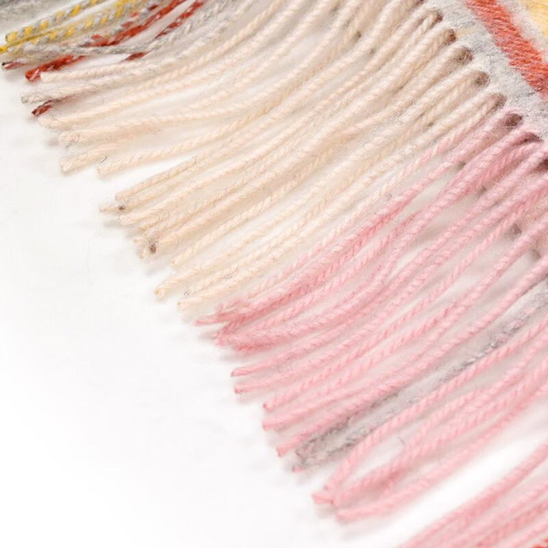 Yiyi Ai An Zhimeige Series Plaid Wool Scarf