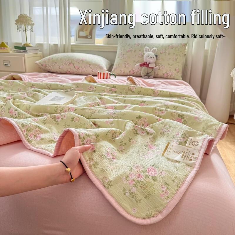 Xinjiang Cotton Double-Layer Gauze Summer Quilt