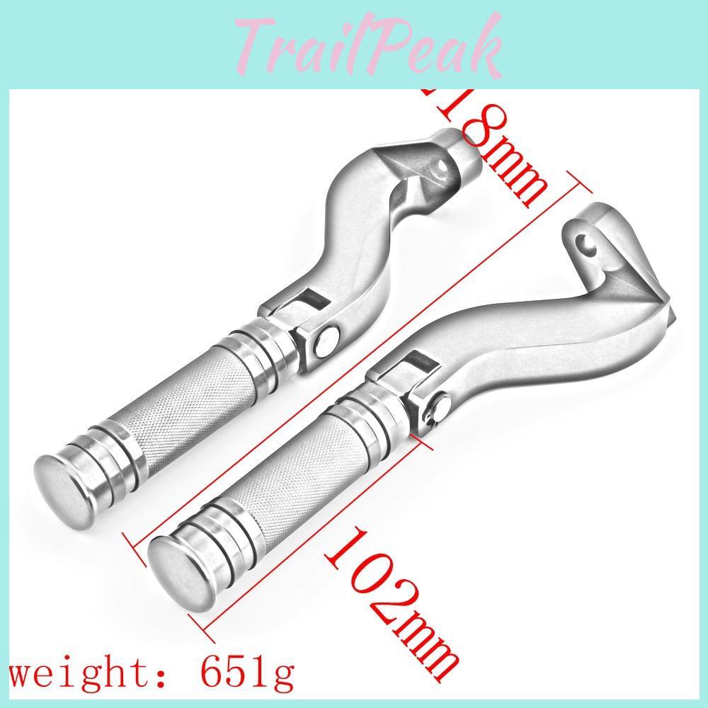 Premium Harley Davidson Rear Passenger Footpeg Bracket For Custom Cruiser Style