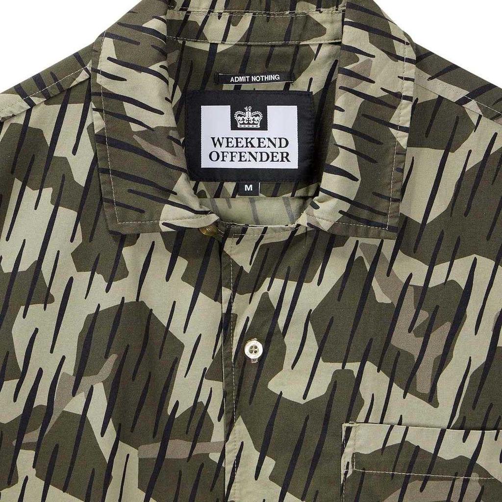 Weekend Offender Childrens/Kids Monuriki Rain Camo Shirt