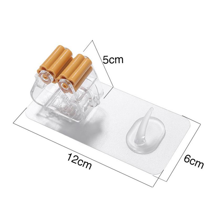 

Strong and Reusable Adhesive Hooks Single and Double Hooks Can Be Repeatedly Pasted and Reused жёлтый